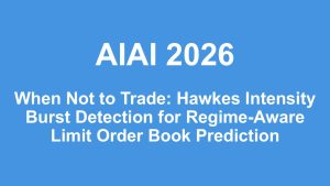 When Not to Trade: Hawkes Intensity Burst Detection for Regime-Aware Limit Order Book Prediction