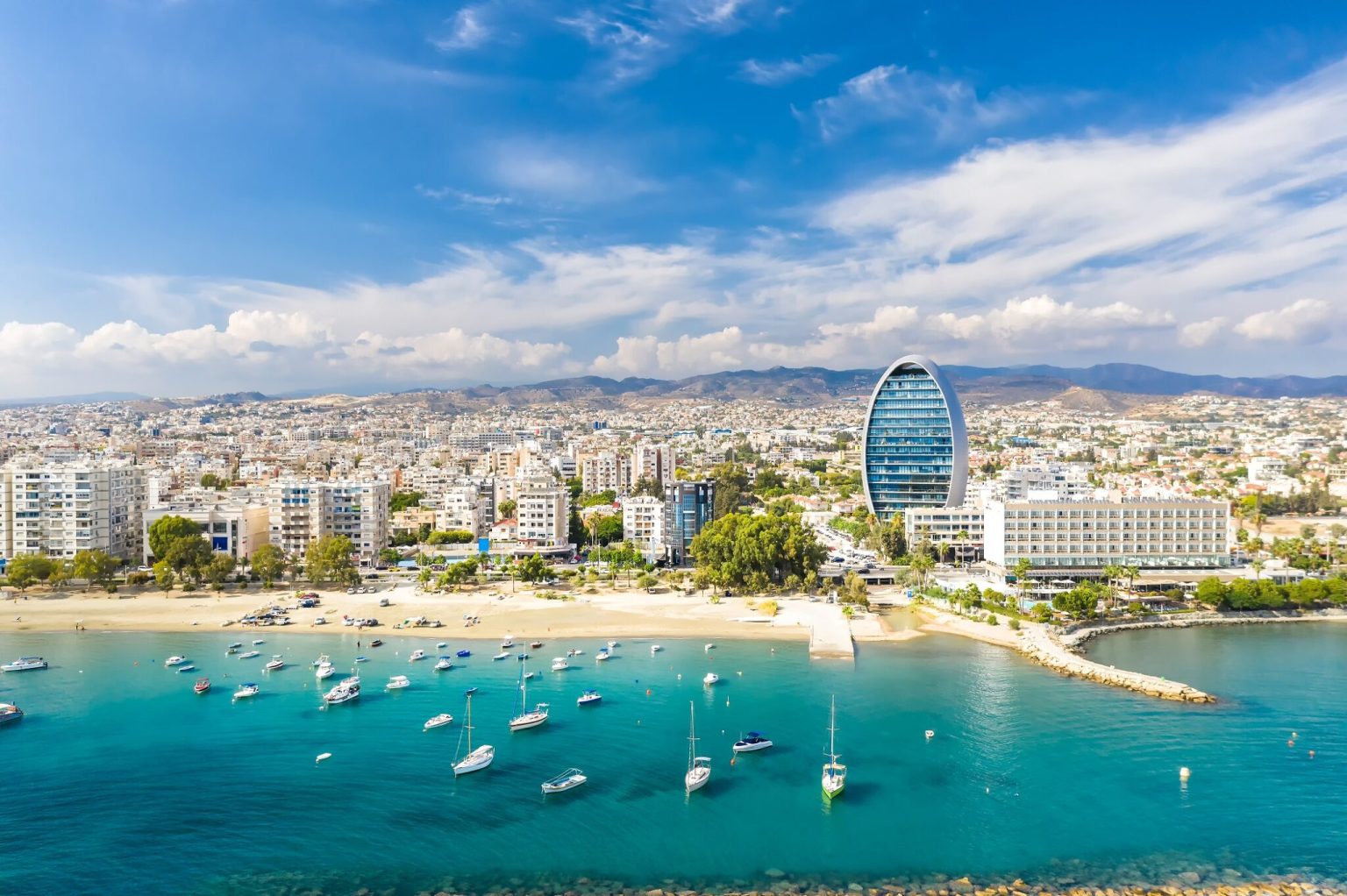 Panorama,Of,The,City,Of,Limassol,,Cyprus